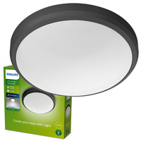 LED-Außendecken-Gartenleuchte DORIS myGarden 6W 4000K IP54 Deckenleuchte Anthrazit PHILIPS