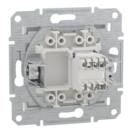 RJ45 UTP-Computersteckdose der Kategorie 5e ohne Rahmen weiß SCHNEIDER ASFORA