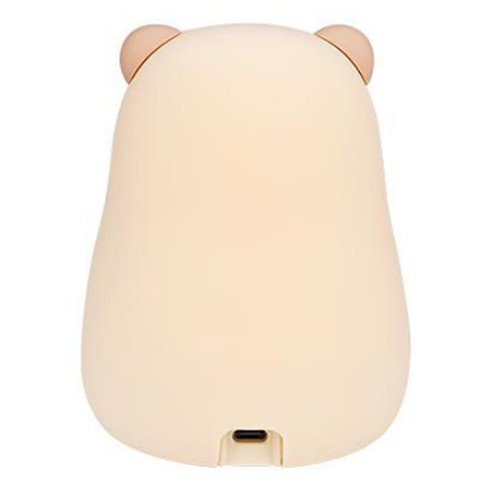 LED Kinder Dekorative Capybara Nachtlicht 2.5W 18lm 3000K Warm RGB 360° Braun Masterled