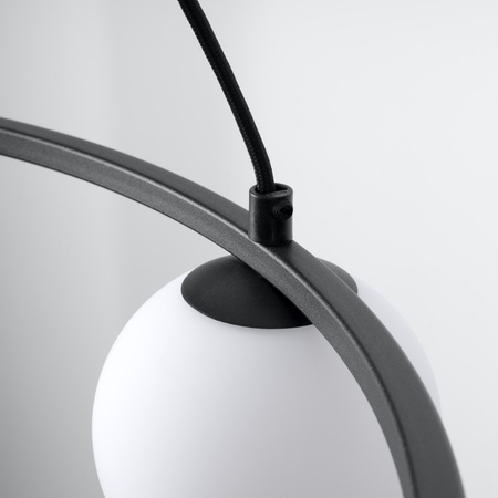 YOLI 3 Kronleuchter Hängeleuchte 3xG9 Schwarz Modern SOLLUX