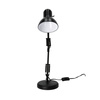 Schreibtischlampe Tisch E27 Verstellbar Stehend Anschraubbar Schwarz Kobi