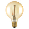 2x Dekorative Leuchtmittel E27 G95 6,5W = 55W 725lm 2400K warm 300° Filament dimmbar OSRAM Vintage 1906