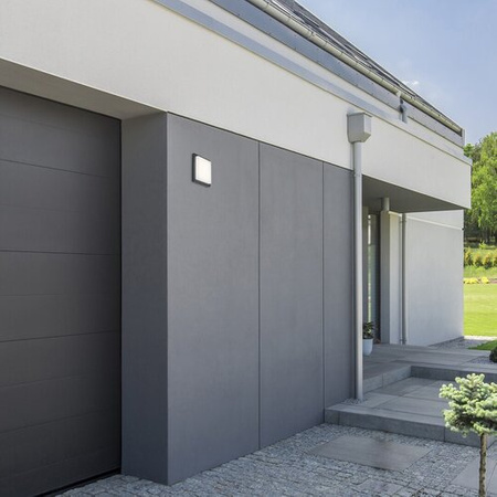 Gartenlampe LED Wandleuchte ONTARIO 8W 4000K IP65 Quadratisch Weiß Anthrazit RABALUX