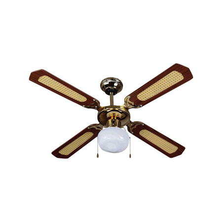 Deckenventilator 50W mit Lichtquelle 1xE27 4 Arme VT-6042-4 V-TAC