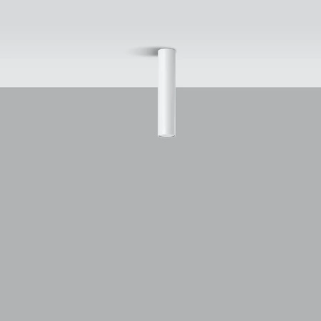 Aufbaustrahler LAGOS 30 GU10 Spot Tuba Minimalist Weiß SOLLUX