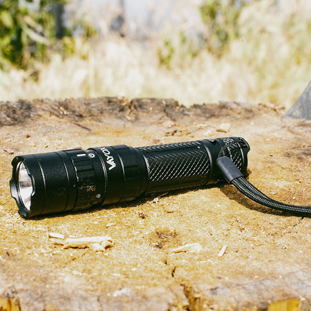 Taktische LED-Taschenlampe Suchscheinwerfer USB leistungsstark wiederaufladbar IP65 PRO VA0077 VAYOX