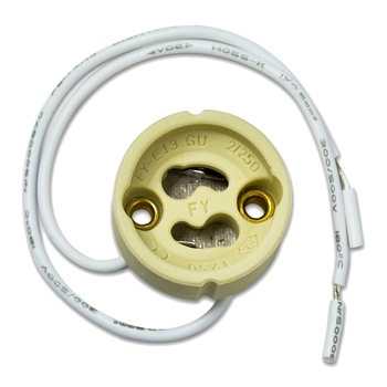 GOLDLUX (Polux) GU10-Keramikfassung mit 2*0,5-mm-Kabel