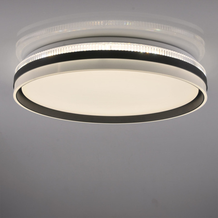 LED Plafond Deckenleuchte 72W 8000lm CCT 120° Weiß Schwarz IP44 Pilot Dimmbar Barbara Sanico Goldlux