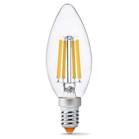 LED Lampen E14 C35 Kerze 6W = 60W 806lm 4000K Neutral 360° FILAMENT Videx