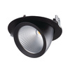 LED-Deckeneinbauleuchte HIMA DOWNLIGHT 23W 4000K 2510lm Schwarz KANLUX