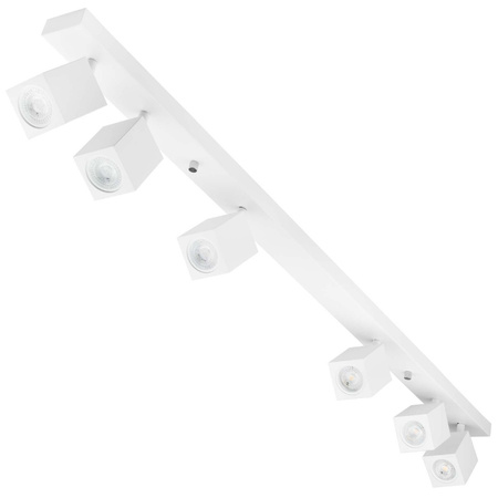 Deckenleuchte Reflektorlampe 6xGU10 QUANTUS strip bar Weiß