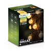 Solar Garten Girlande 50x LED Zierkugeln 9.27m 3000K Warm GALLA3 LUMILED