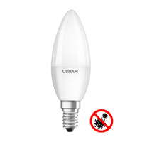 LED Leuchtmittel E14 B35 5,5W = 40W 470lm 6500K Kalt 200° OSRAM ANTIBAKTERIELL