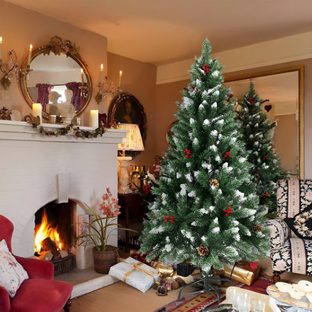 Weihnachtslichter, Christbaumbeleuchtung CHERRY BALL 200LED Warmweiß 3+16m