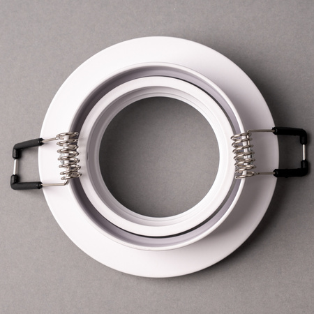 Halogen-Deckeneinbauleuchte Kreisförmig beweglich MR16 Weiß TRIAM LUMILED