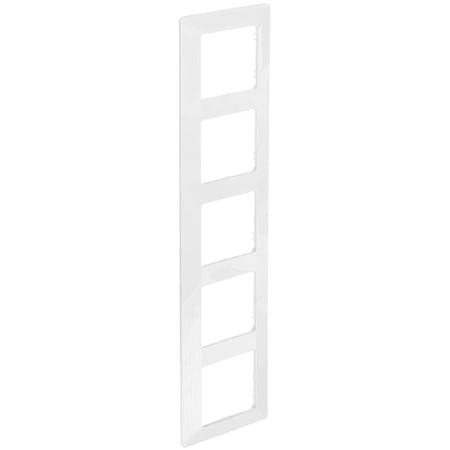 Fünffachrahmen für Lichtschalter und Steckdosen weiß LEGRAND VALENA LIFE