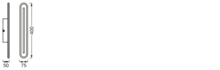 LED Badezimmerspiegelleuchte ORBIS Bath 17W 1600lm warm-kalt 40 cm SMART+ WiFi LEDVANCE