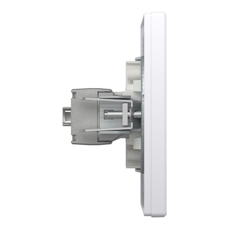 RJ45 Cat. 5e STP Computerbuchse mit Rahmen Weiß SCHNEIDER ASFORA