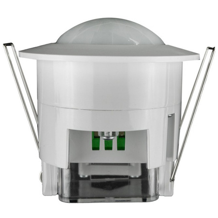 Mikrowellen-Einbau-Bewegungsmelder 360° 8 m Innenbereich Weiß