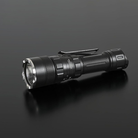 LED Wiederaufladbare Hand-Taschenlampe 3 Lichtfarben 20W 2000lm 5000K Schwarz IP68 Videx