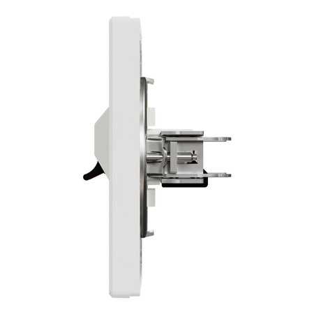 Doppelte Unterputz-Lautsprecherbuchse Weiß SCHNEIDER ASFORA