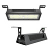 Industrielle LED-Hallenleuchte 120W 20400lm 4000K Neutral Schwarz IP65 IK09 Nico Pro Kobi