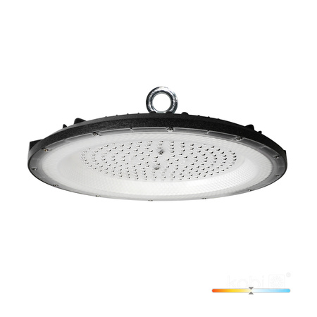 Hohe Bucht LED-Industrieleuchte 100W 12000lm 4000K Neutral Schwarz IP65 IK10 Graza Kobi