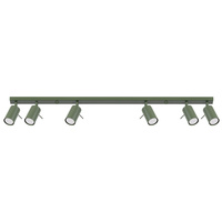 Tuba Spot Reflektor Deckenleuchte 6x GU10 Olive Ring Bittersweet Shimmer SL.1505 Sollux