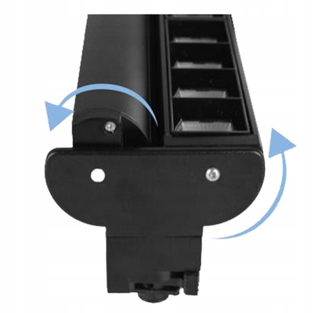 LED-Schienenleuchte 3-phasig 96W 4000K 60 cm