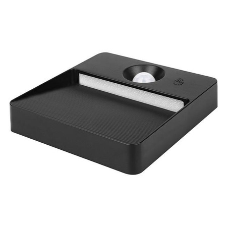 LED Wiederaufladbare Lampe 0.6W 85lm 3000/4000/6500K CCT 90° mit Bewegungssensor Dimmbar Poli Masterled Schwarz