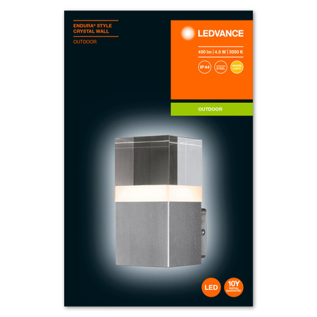 Wandleuchte Fassade modern 4.5W 3000K Endura Style CRYSTAL LEDVANCE