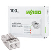 100x WAGO 2273-202 Quick Connect Installationsverbinder für DRAHT 2x0,5-2,5mm