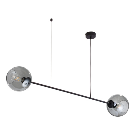 LIBRA Kronleuchter Hängeleuchte Deckenleuchte Graphit Schwarz Loft 2xE27 3338 TK Lighting