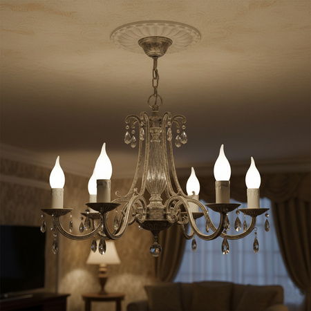 Lampen E14, Glühbirne BA35 8W = 60W 806lm 3000K 180° warm LUMILED