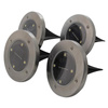 Set bestehend aus 4xGartenleuchte 4x LED SOLAR BODENMONTAGE IP54
