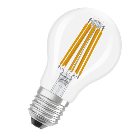 LED-Glühbirne E27 A60 7.2W = 100W 1521lm 2700K Warm 300° Filament Dimmbar CLASS A Ultra Efficient Osram