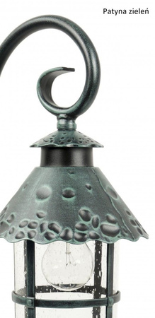 Außengarten-Fassadenleuchte LED-WANDLAMPE Toledo K 3012/1/R E27 Su-Ma