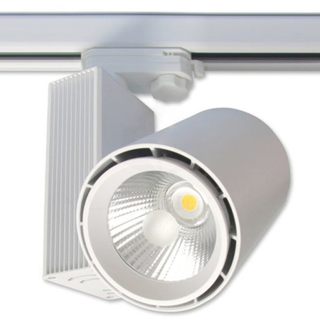 LED-Schienenleuchte 30W 3000K für 3-Phasen-Schienen weiß