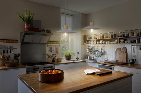 Dekorative Decke Pendelleuchte E27 Überhang Grau Braun Beton Dekor Ledvance