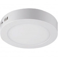 LED-Anbauleuchte Weiß Rund 12W 800lm 4000K Neutral ECOLIGHT