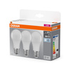3x LED Lampe E27 A60 8,5W = 60W 806lm 4000K Neutral 300° OSRAM