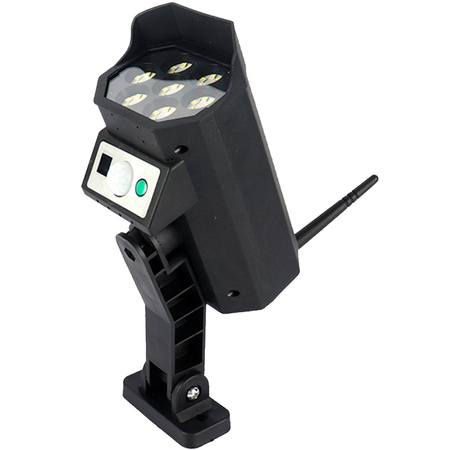 LED Solarlampe Fake Kamera Outdoor Garten Bewegungsmelder + Fernbedienung