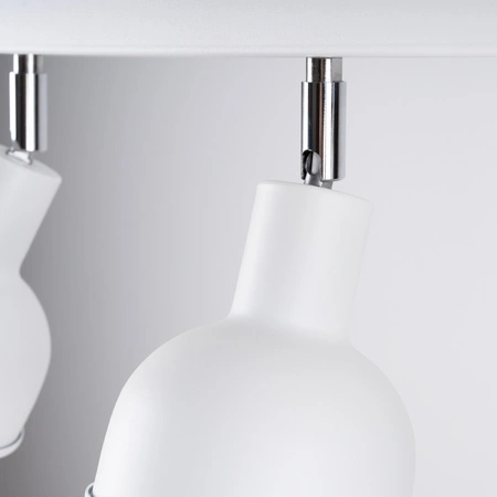 Deckenleuchte ELBA 3xE27 Reflektor Moving white Loft SOLLUX