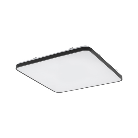 LED-Aufbau-Deckenleuchte für Badezimmer AGNES SQUARE 8136 64W 4000K IP44 Schwarz Nowodvorski
