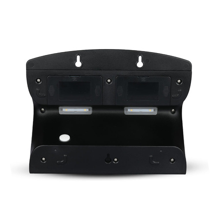 LED 6,8W Solar-Wandleuchte 4000 K mit Bewegungssensor Schwarz VT-767 V-TAC