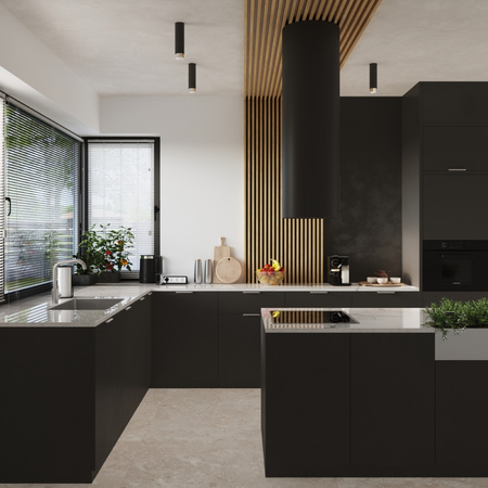 Deckenleuchte Leuchte Aufbauleuchte Tuba Spot GU10 Schwarz Chrom Nero Bittersweet Shimmer SL.1408 Sollux