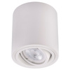 Aufbauleuchte HALOGEN Aluminium Weiß SPOT TUBE 10cm für LED GU10 Bellalux