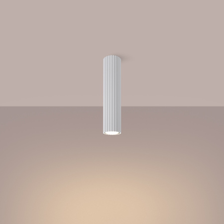 Deckenleuchte Aufbauleuchte Tuba Spot GU10 Weiß Carbon Deep Space SL.1532 Sollux