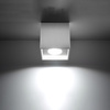 QUAD 1 GU10 Spot Anbauleuchte Minimalist weiß SOLLUX