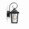 Gartenleuchte LED Wandleuchte BUZZARD myGarden E27 IP44 Downward Lantern Schwarz PHILIPS